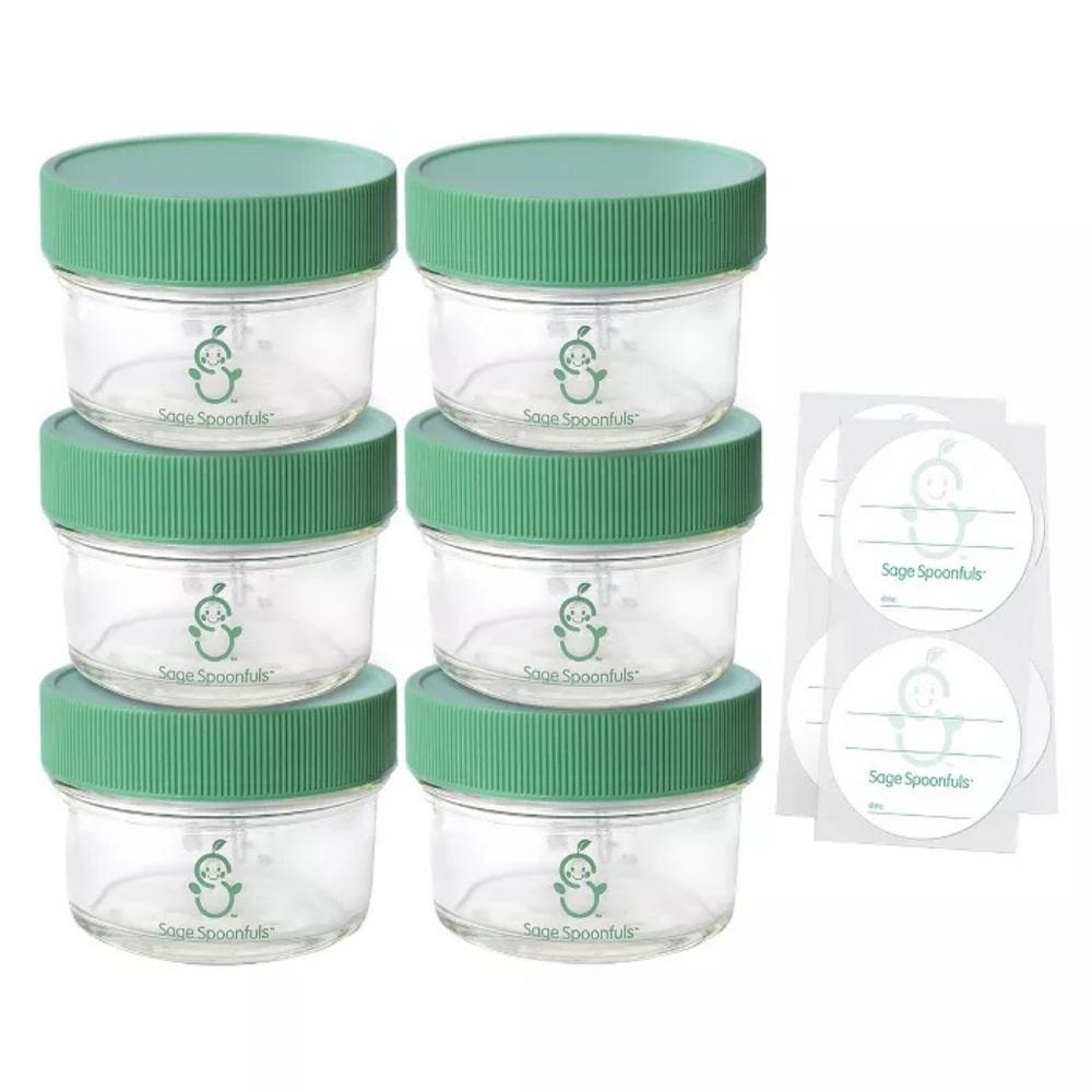 Sage Spoonfuls - Glass Mini Storage Pack
